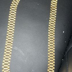10k Thick Real Rolex Chain 