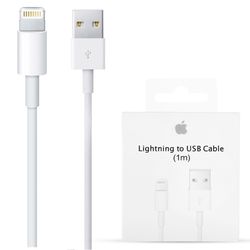 Apple USB lightning data cables charger iPhone iPad iPod