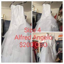 Wedding Dress Size 4 