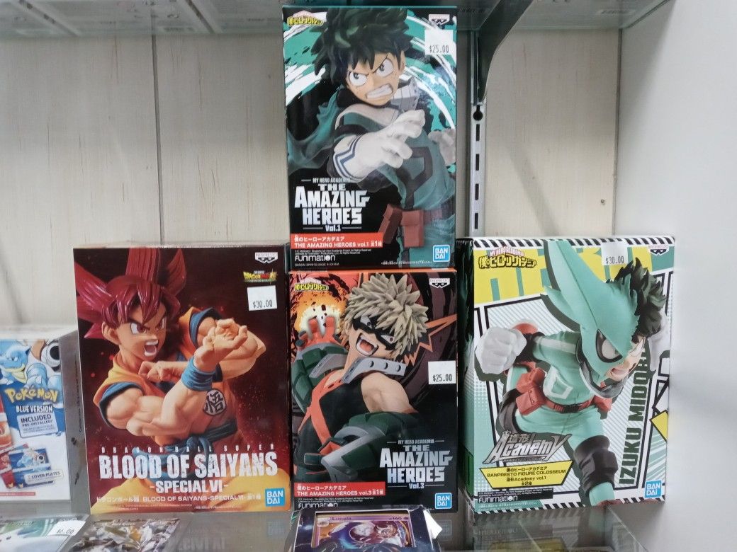 Banpresto Anime Statues Dragon Ball Z My Hero Academia