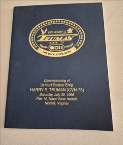USS Harry S. Truman Commissioning Program