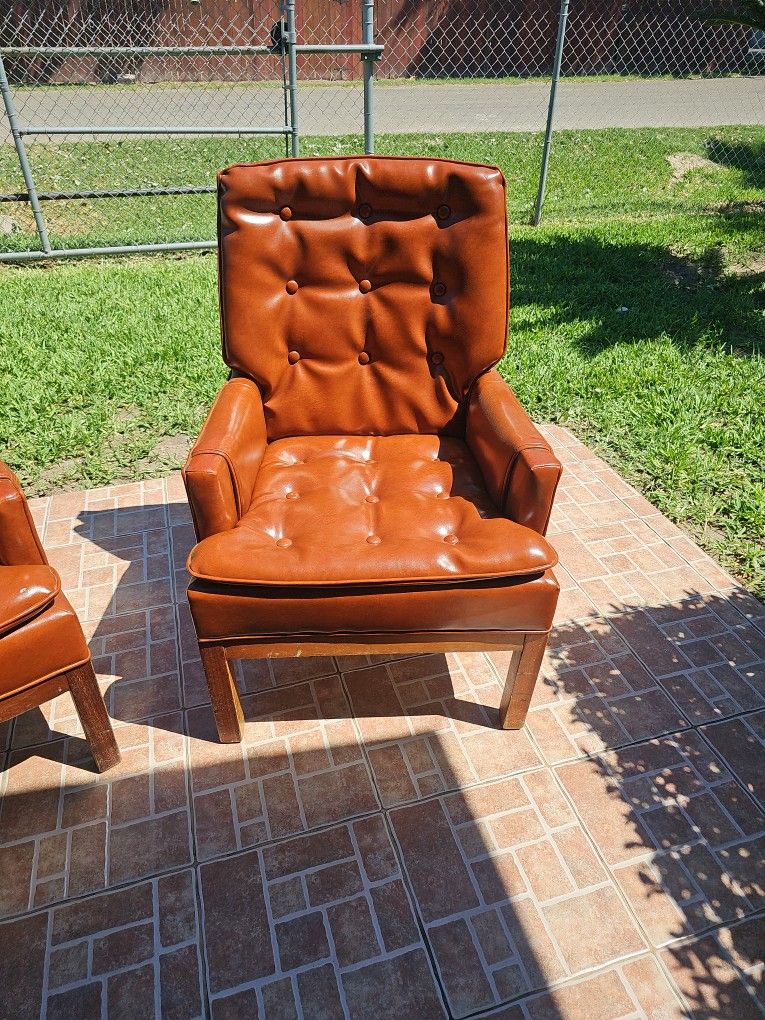 Antique lounge chairs