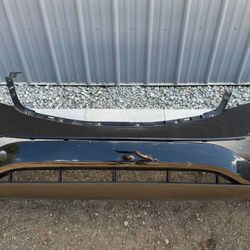 BLACK KIA SPORTAGE FRONT BUMPER 2011 2012 2013 2014 2015 2016
