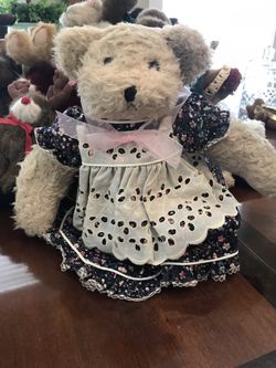 Bear with dress