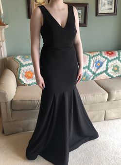 Black Prom Dress-Size 9