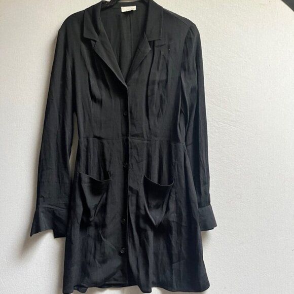 Wilfred Aritzia Myriem Button Mini Dress Sz 4
