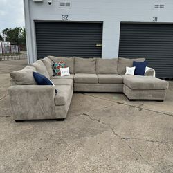 Oversized Sectional Sofa Couch With Chaise