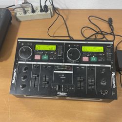 Numark CD Mix 1 Professional CD Mixing Console With Power Cord / Excellent Condition 
