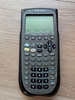 TI-89 Titanium Graphing Calculator