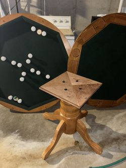 Vintage BumperPool/ Card / Poker Table