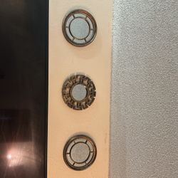 3 Small Mirror Wall Art