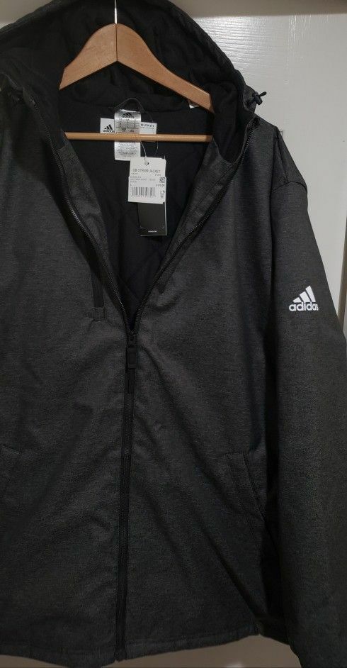 Adidas GB Outerwear Rain R.D.Y Jacket Men's Size LARGE Brand NEW Authentic