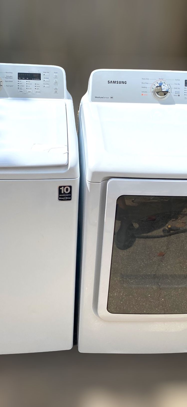 Washer & Dryer Set with Delivery