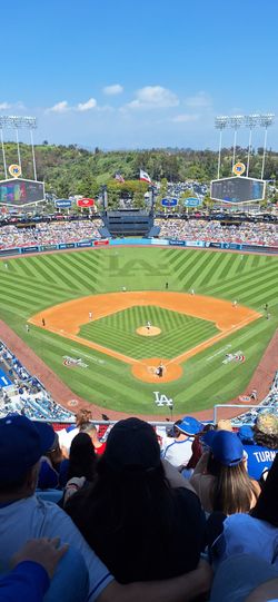 Padres At Dodgers