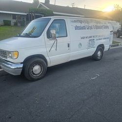 Carpet Cleaning Van/ 1994 Ford Econoline