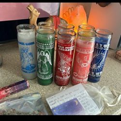Velas preparadas Para La Suerte