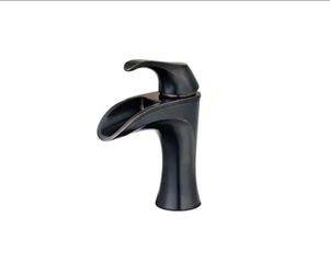 Pfister Brea Single Handle Single Hole Bathroom Faucet Tuscan Bronze