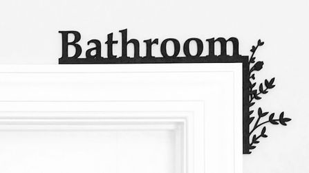 Bathroom Sign