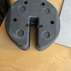 Weight7!Pound Canopy Weight Set - Secure Tents and Umbrellas