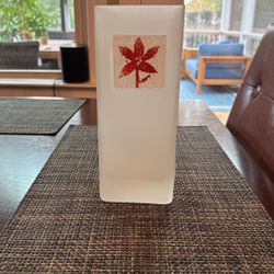 Glass vase,  new from Poland 