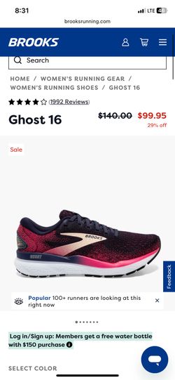 Brooks Ghost W9/M7.5