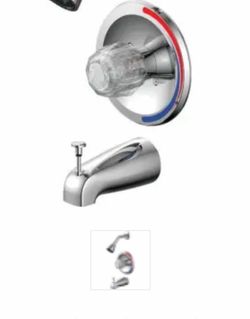 single-handed tub /shower trim kit ****NEW******