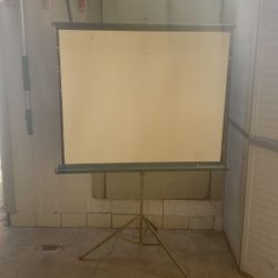 Antique Movie Screen