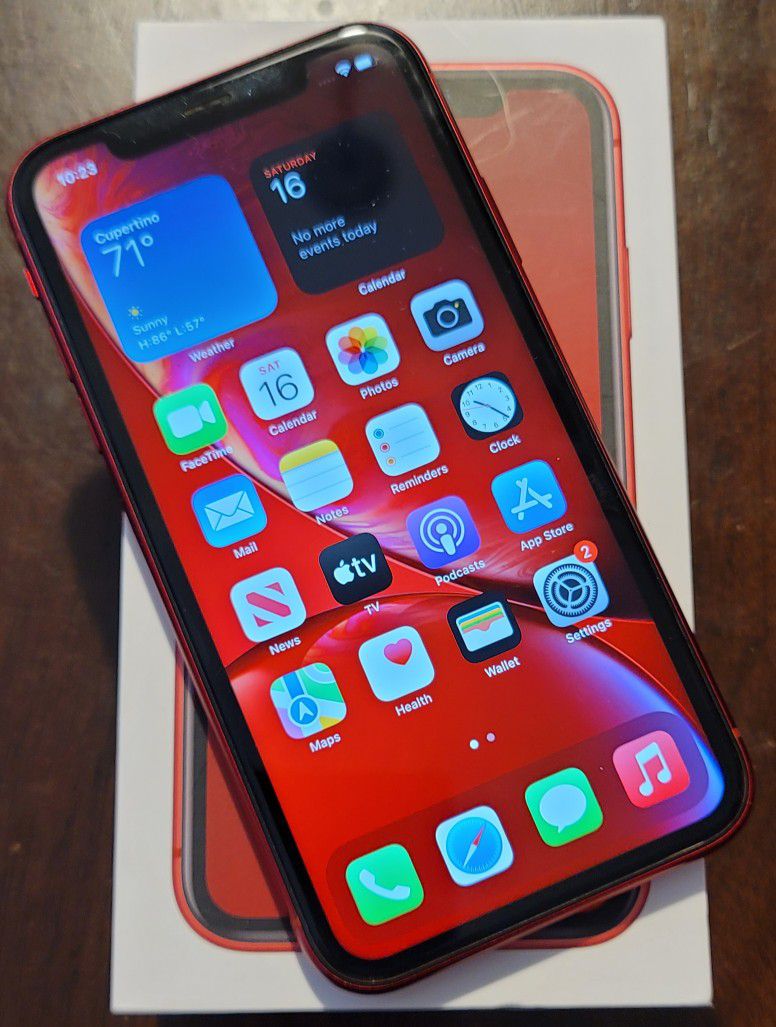 iPhone XR Product Red 64GB UNLOCKED for Sale in Queen Creek