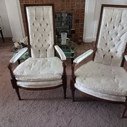 Retro Living Room Chairs And Bench