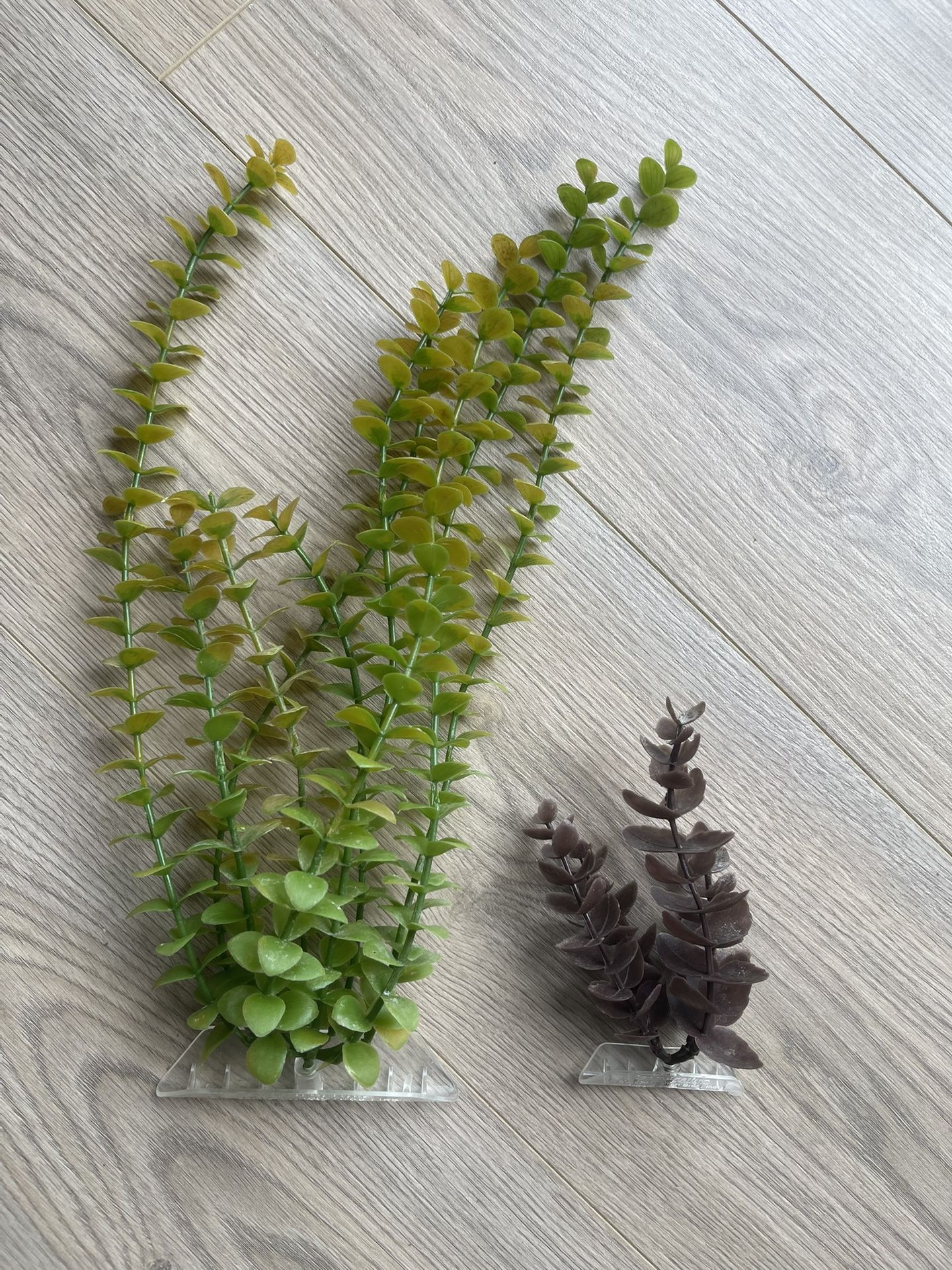 Vintage 1976 Aquarium Fake Plants