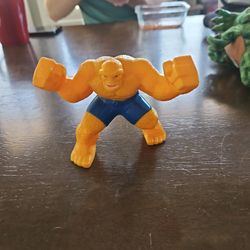 The Thing 2010 McDonalds Happy Meal Fantastic Four Figurine.