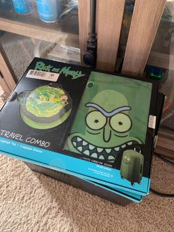 Rick and morty bag cover