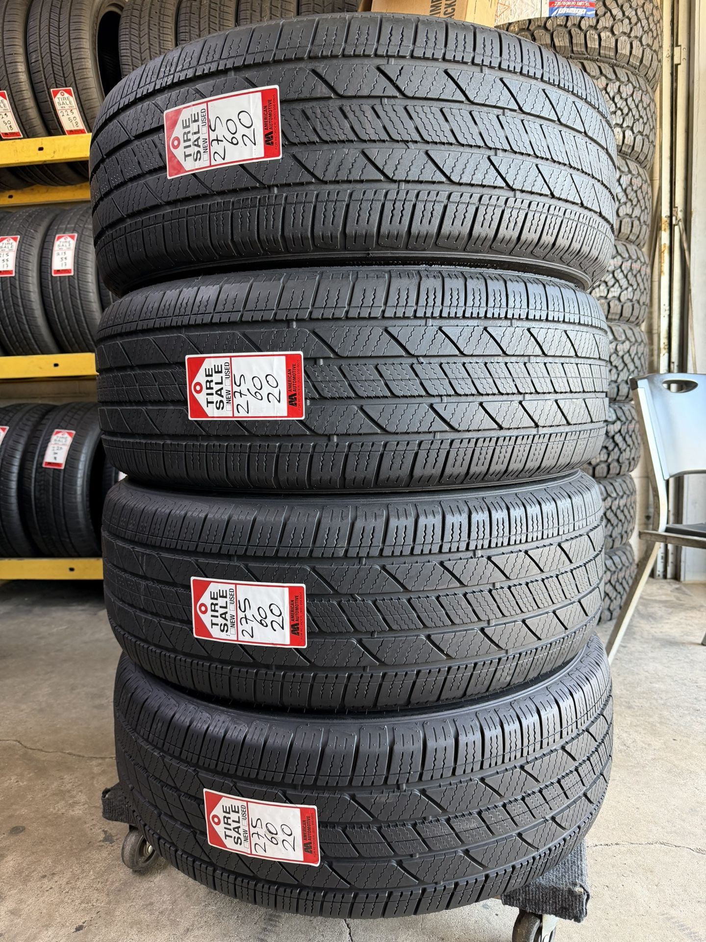 Set 275/60/20 Bridgestone Dueler Like New