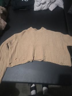 Cropped sweater