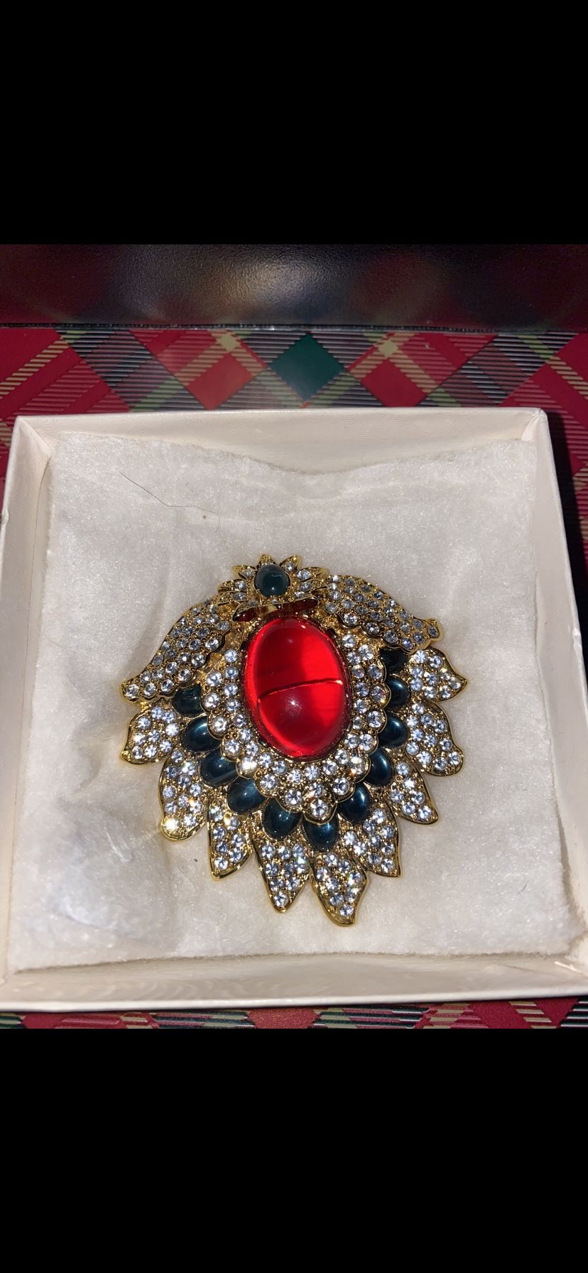 Red Gem Pin