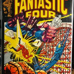 Marvel Comics #122A Fantastic Four, Vol. 1 Galactus Unleashed  Silver Surfer vs. Galactus🔑1972 V/F!