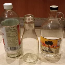  Glass Bottles 