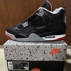 Brand New Jordan 4 Bred Sz 10 
