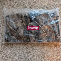 Supreme Box Logo Hooded Sweatshirt (FW25) Realtree AP Camo SZ M