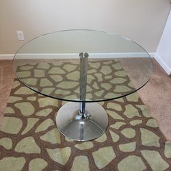 Glass table
