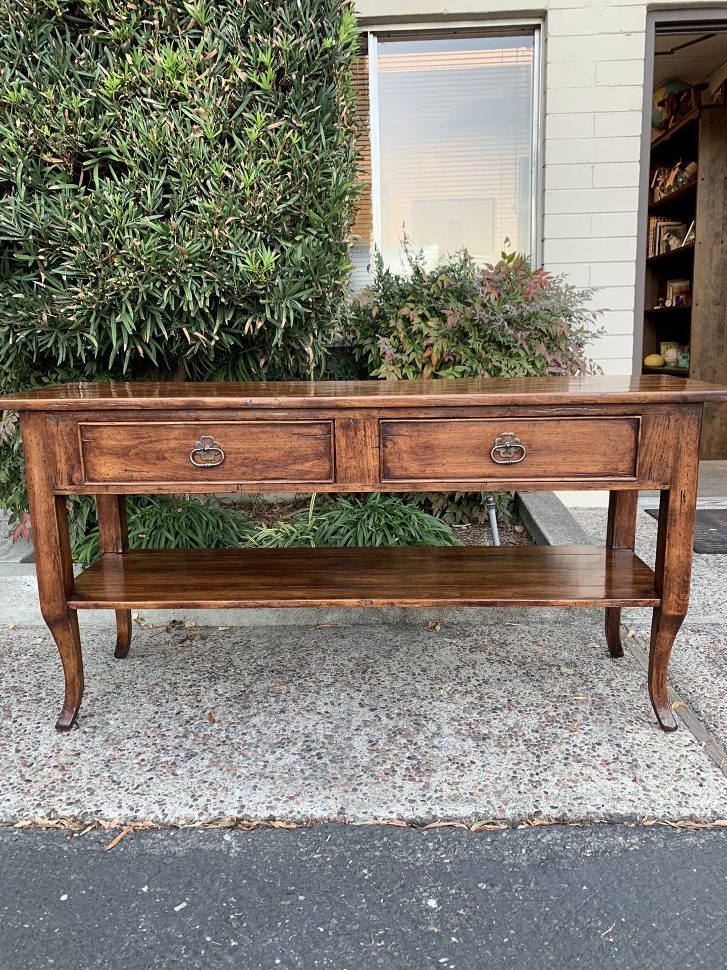 Gorgeous Console Table for Sale by a Bausman Furniture