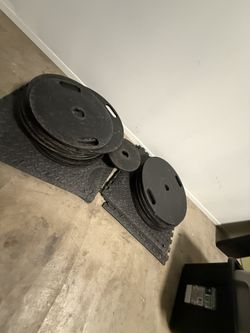 Olympic Size Weight Plates Extra Thin 1$ Per Pound
