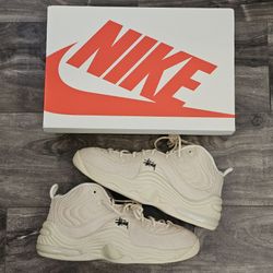 Nike Stussy Air Penny 2 SP Fossil Size 9 and 10.5 Mens