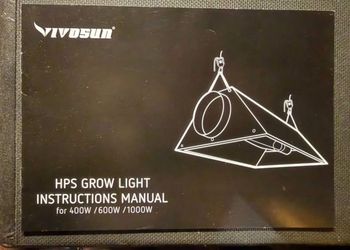 Vivosun HPS Grow Light Instructions Manual
