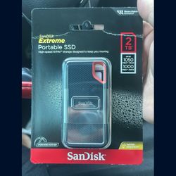 Sandisk Extreme Portable SSD 2TB *Brand New*