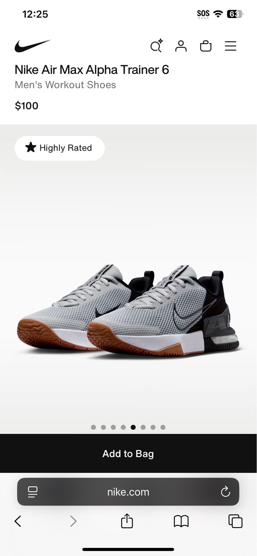 Nike Alpha Trainer 6’s Brand New