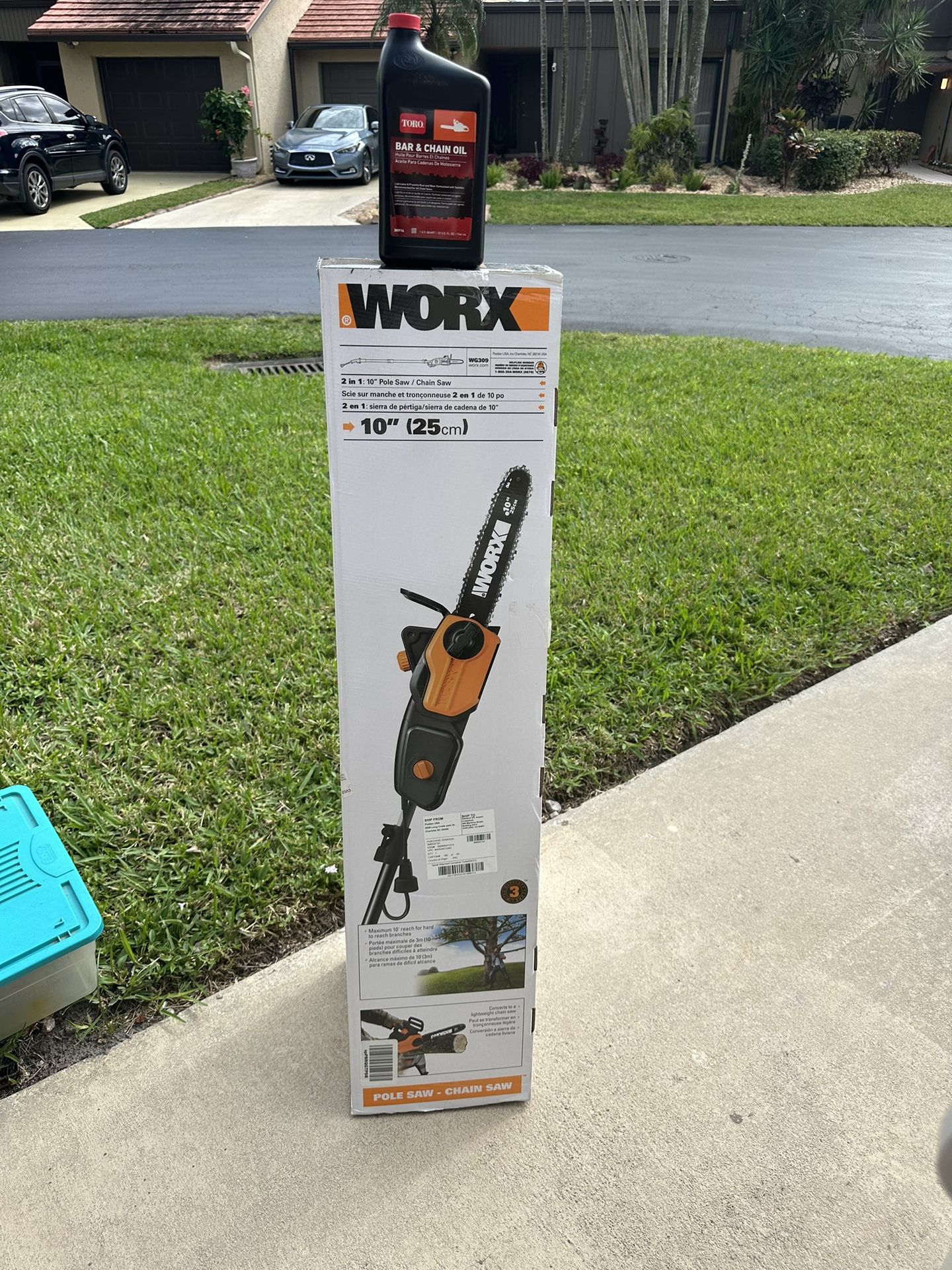 Brand New Chainsaw. Never used Or Even Opened. 