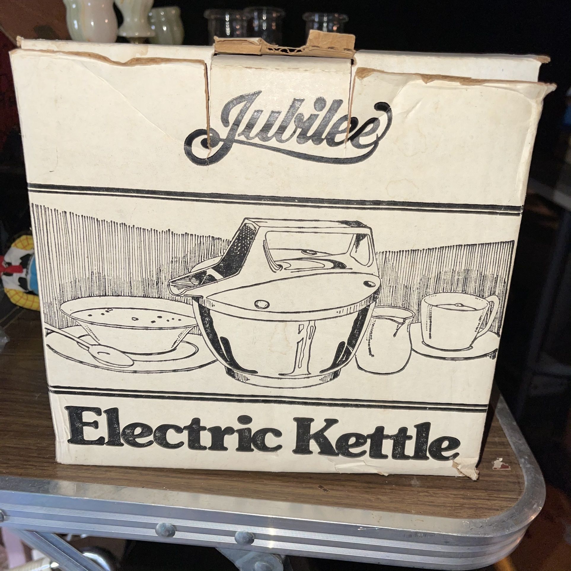 Vintage Jubilee Electric Kettle