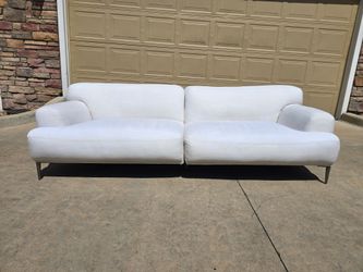Article Abisko White Fabric 3+ Seater Sofa