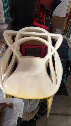 Kartell Masters Style Plastic Chairs Set